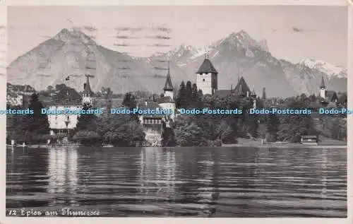 R696643 Spiez am Thunersee. Fr. von Allmen. 1938