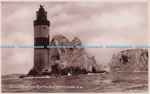 R694976 I. W. The Needles Rocks and Lighthouse. Nahe. RP