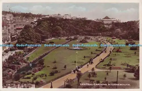 R699761 Bournemouth. Central Gardens. Donner und Clayden. RP. 1956