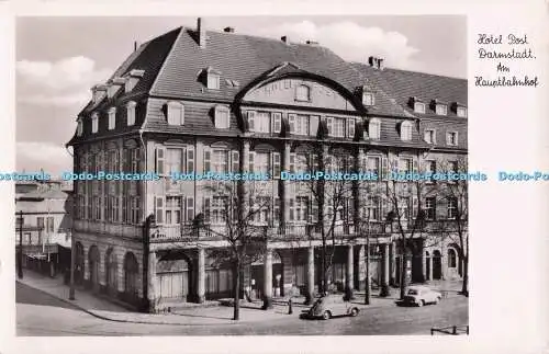 R699951 Hotel Post Darmstadt an Hauptbahnhof. Wilhelm Gerling Sen. RP