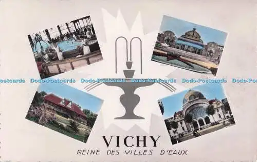 R696086 Vichy. Reine des Villes d Eaux. La Cigogne. Andre Leconte. Multi View. 1