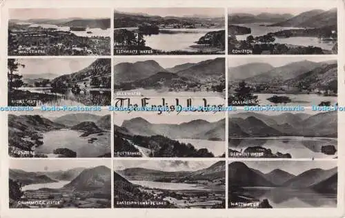 R696137 Die englischen Seen. Rydal Water. Ullswater. Grasmere. Windermere. G.P.A