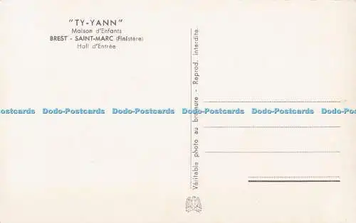 R700303 Ty Yann. Maison d Enfants. Saint Marc. Finistere. RP