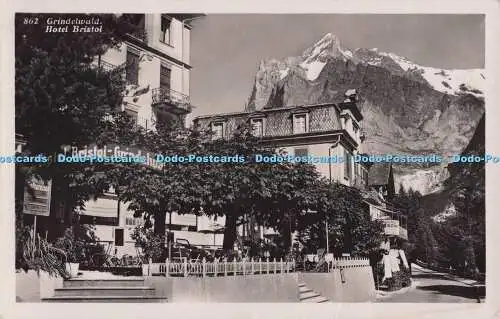 R700308 Grindelwald. Hotel Bristol. R. Schudel