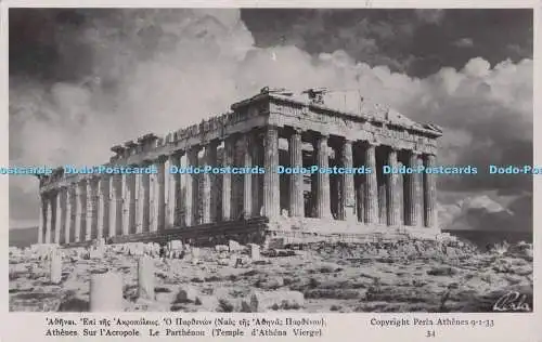 R700339 Athene. Sur l Acropole. Le Parthenon. Perla