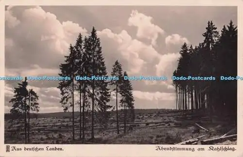 R696233 Motiv aus dem Oberharz. Aus Deutschen Landen. Carl Friedrich. Nr. 224. R