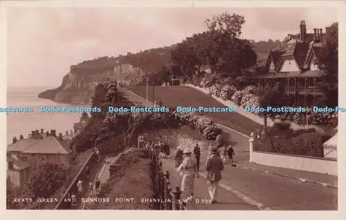 R698044 I.W. Shanklin. Keats Green und Dunnose Point. Dean. RP