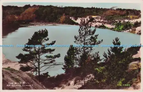 R696337 Dorset. Der blaue Pool Nr. Corfe. Donner und Clayden. Sun Ray Serie. RP