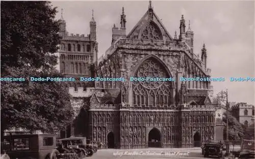 R696367 Kathedrale von Exeter. Westfront. E. A. Sweetman and Son. Serie Sunshine. R