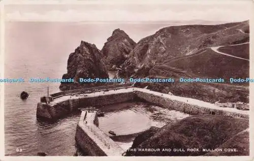 R702657 Pfostenbucht. The Harbour and Gull Rock. Excel Serie. RP