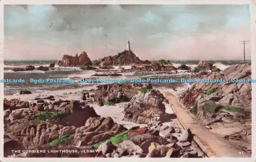 Trikot R700558. Der Leuchtturm von Corbiere. B. B. RP. 1952