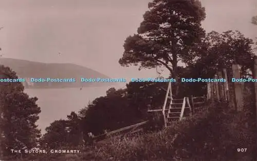 R698176 Cromarty. Die Sutors. Davidson Real Photographic Series. Ideal D. und S.