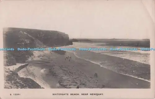 R698181 Watergate Beach. In der Nähe von Newquay. WHS. Kingsway Echtfotoserie