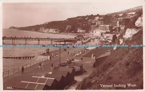 R702810 Ventnor Blick nach Westen. Nahe. RP