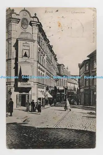 R707485 Reval. Lehmstraße. Tallin. H. J. Lewinthal. 1907. Russisches Reich