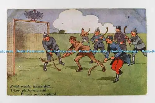 R707423 British Muscle Skill. Militär Comic. Printing Craft Ltd. 1915