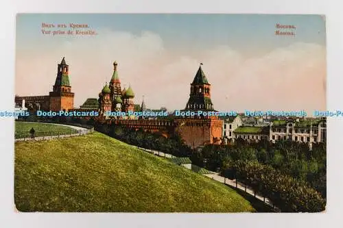 R707232 Moskau. Kreml. Granbergs Postkarte. Russisches Reich