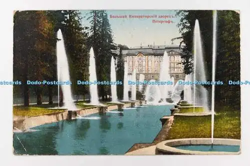 R707250 Peterhof. Petrodvorets. Sankt Petersburg. Russisches Reich. 1914