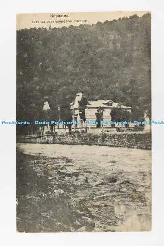 R707246 Electric Station View. Borzhom. Borjomi. Russisches Reich. 1916