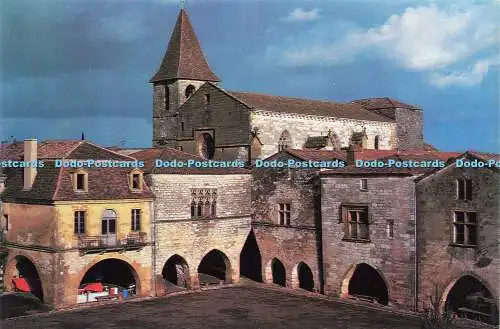 D144464 Monpazier. En Perigord. 24540. Bastide fondee en 1284 par Edouard 1er ro