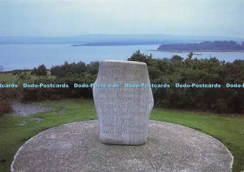 D146371 Brownsea Island. Poole Harbour. Dorset. Baden Powell Memorial. Furzey Is