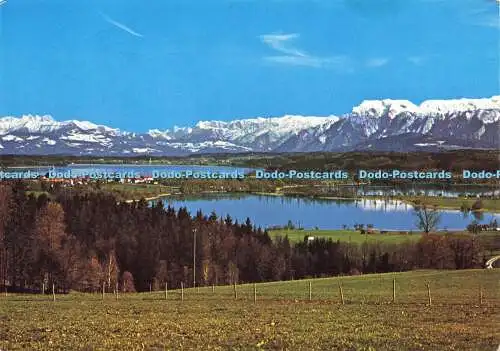 D144830 Waginger Siehe. Oberbayern mit Hohen Dachstein. Ernst Baumann