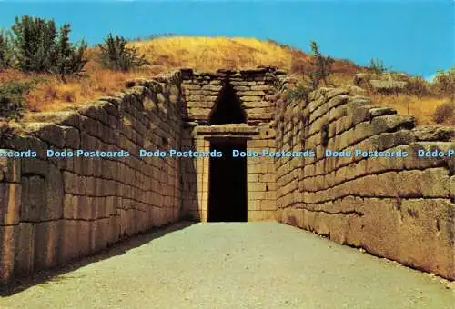 D145662 Mykene. Grab von Agamemnon. Hellas. E. Tzaferis