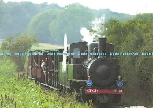 D146508 Le Ptit train de la Haute Somme. Nr. 44. Lokomotive ein Vapeur Franco Belg