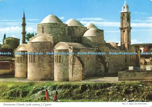 D146572 Kirche Peristerona. 11. Jahrhundert. Zypern. E. Nagele. Hinde. Mona