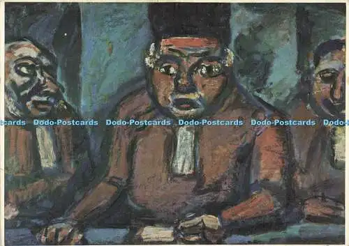 D146681 Georges Rouault. 1871 1958. Drei Richter. Museum of Modern Art. New York