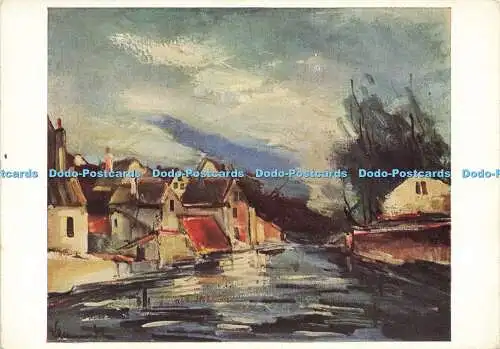 D146804 Maurice de Vlaminck. Geboren 1876. Chartres. Musee de lArt Moderne. Paris.