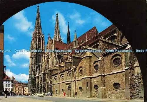 D146851 Regensburg. Dom. Holstein. Bild Druck und Verlag GMBH. 1987