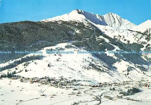 D148986 Lermoos in Tirol. Österreich mit Grubigstein. Risch Lau