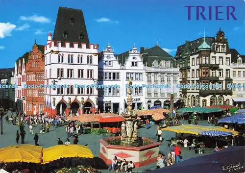 D148988 Trier. An der Mosel. Hauptmarkt. Rahmel