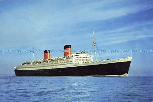 D147152 Cunard R. M. S. Queen Elizabeth. J. Arthur Dixon. Beken