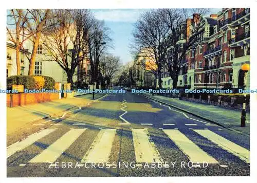 D147208 Abbey Road. Zebrakreuzung. Daraotsu. London A. Z. Postkarte