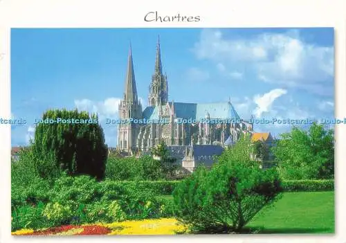 D149347 Chartres. La Cathedrale. M. G. Editions