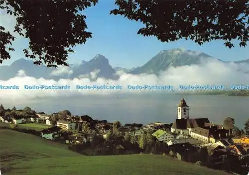 D149464 St. Wolfgang am See. Aufsteigender Morgennebel