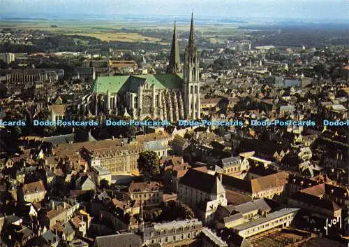 D149467 Couleurs et Lumiere de France. Chartres. La Cathedrale. Yvon. S.P.A. D