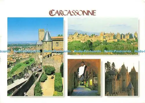 D150553 Carcassonne. La Cite. Comber Macon. Olivier Anger. Multi View