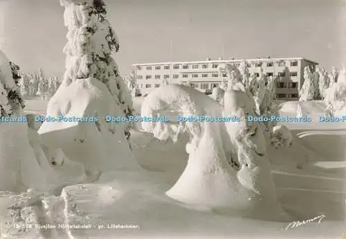 D149625 Sjusjoen. Hoifjellshotell Pr. Lillehammer. Normanns