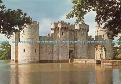 D147695 n. Chr. Sussex. Schloss Bodiam. Nordostansicht des Haupteingangs. Richter. C