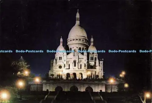 D150952 Paris. La Nuit. Paris bei Nacht. Lyna Paris. 1973