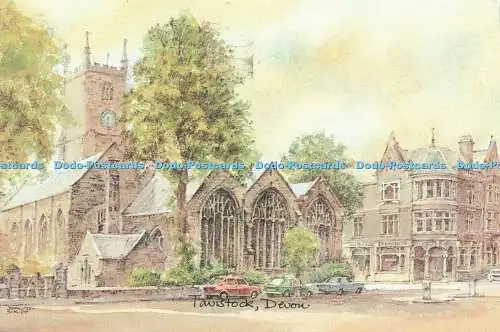 D147832 Tavistock. Devon. St. Eustachius Kirche. David Skipp. Town and Country P