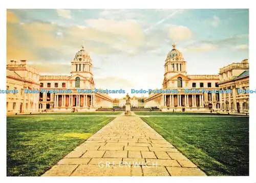 D147838 Greenwich. Daraotsu. London A. Z. Postkarte