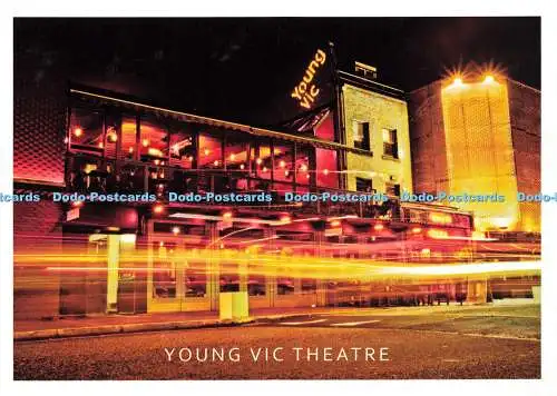 D150975 Young Vic Theatre. Daraotsu. London A. Z. Postkarte