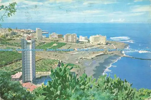 D149929 Puerto de la Cruz Tenerife. Gesamtansicht und Hotels. Ro Foto. Nr. 258