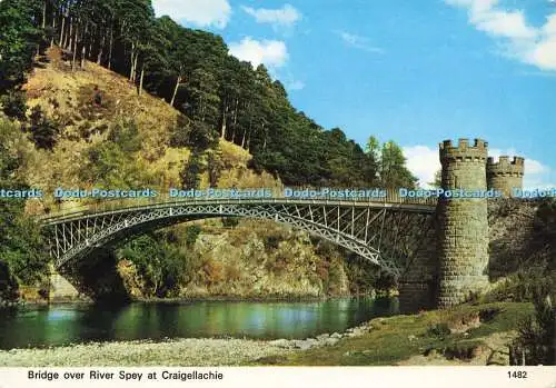 D147909 Brücke über den Fluss Spey bei Craigellachie. Whiteholme. A Hail Caledonia Pr