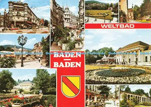 D147919 Baden Baden. Weltbad. Cramers Kunstanstalt. Multi View