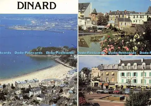 D148046 Dinard. La Rue Yves Verney. Pierre Artaud. Gabier. Marque Deposee. 1985.